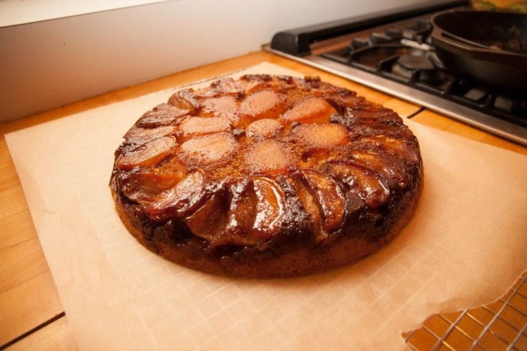 gateau-pomme-poire-caramel